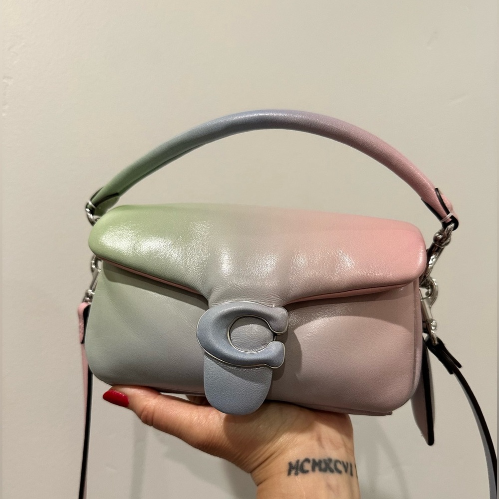 Coach Pillow Tabby 18 Pastel Ombré